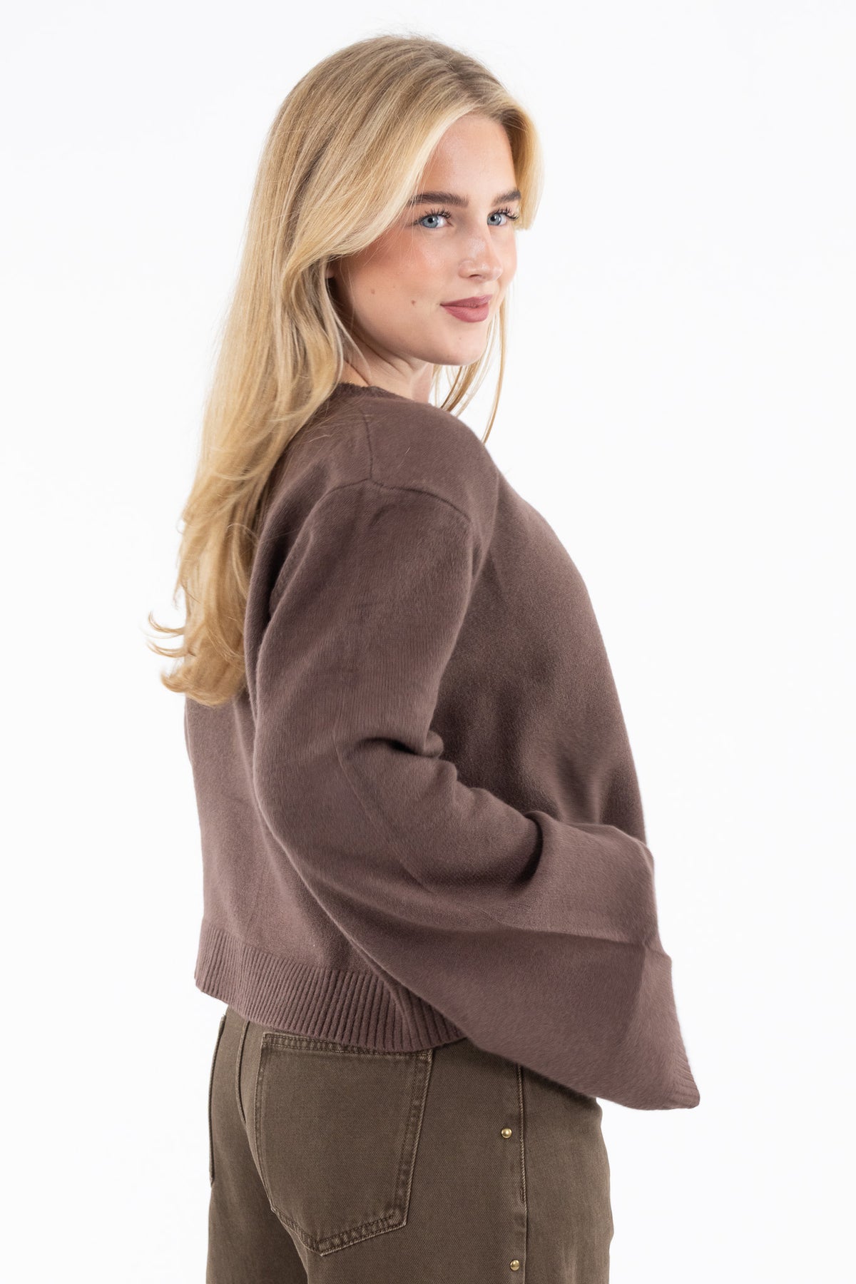 Padded Shoulder Knit