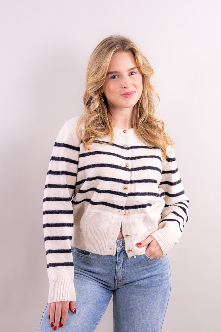 Lilou striped knit