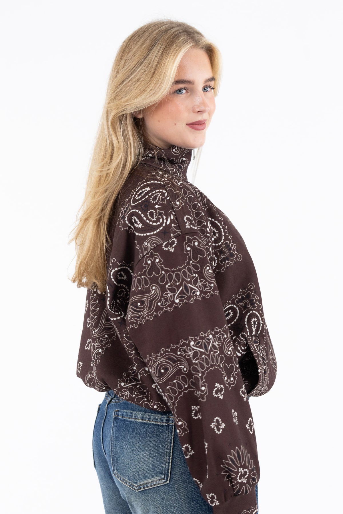 Bandana Zip Jacket