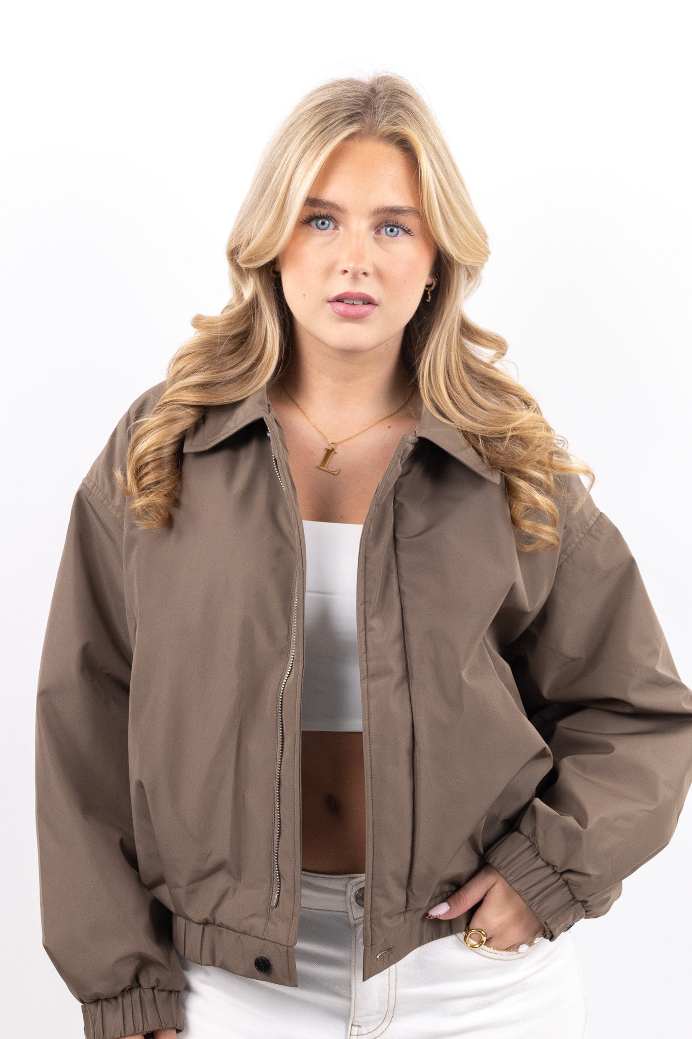 Oversized Bomber Jacket