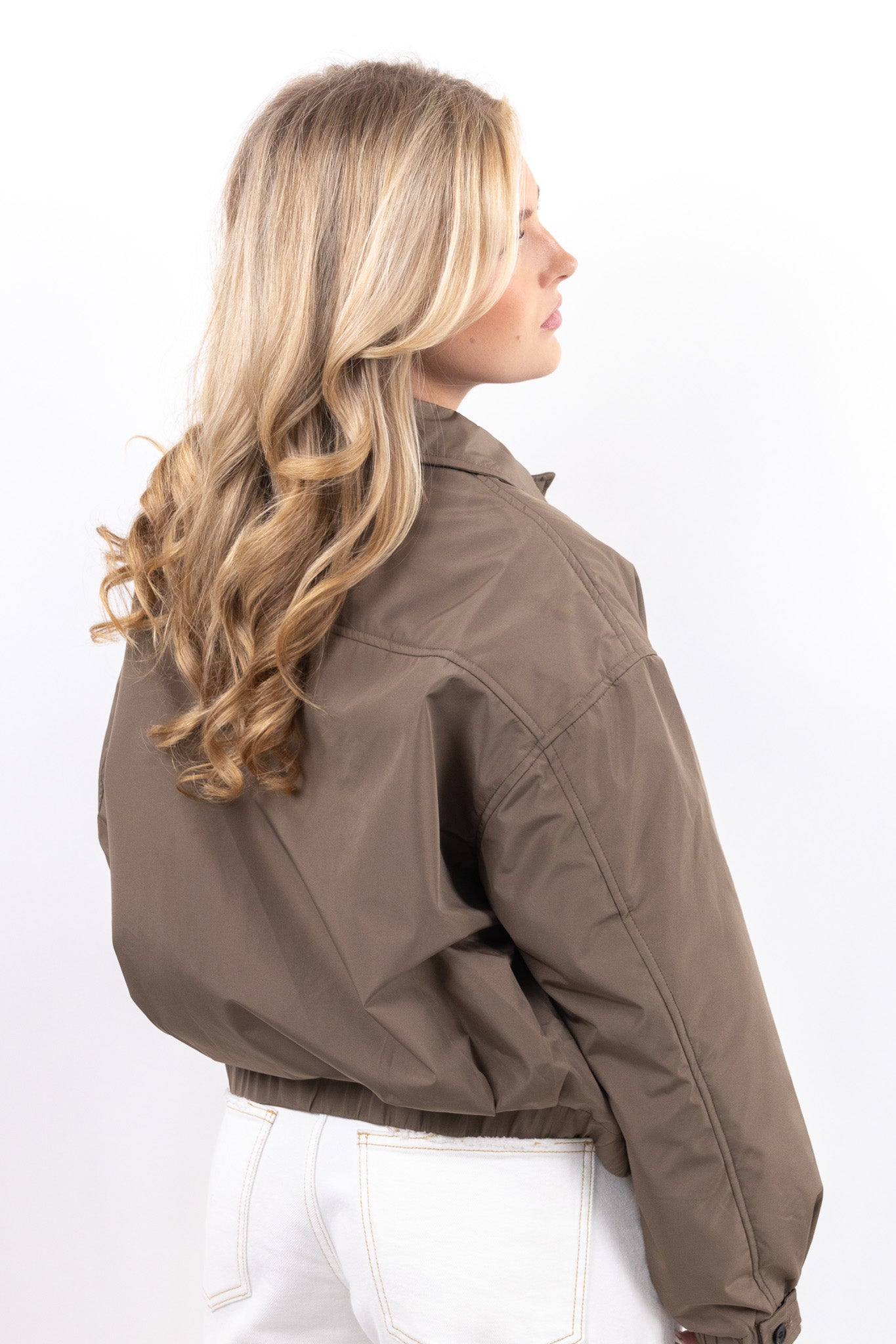 Oversized Bomber Jacket