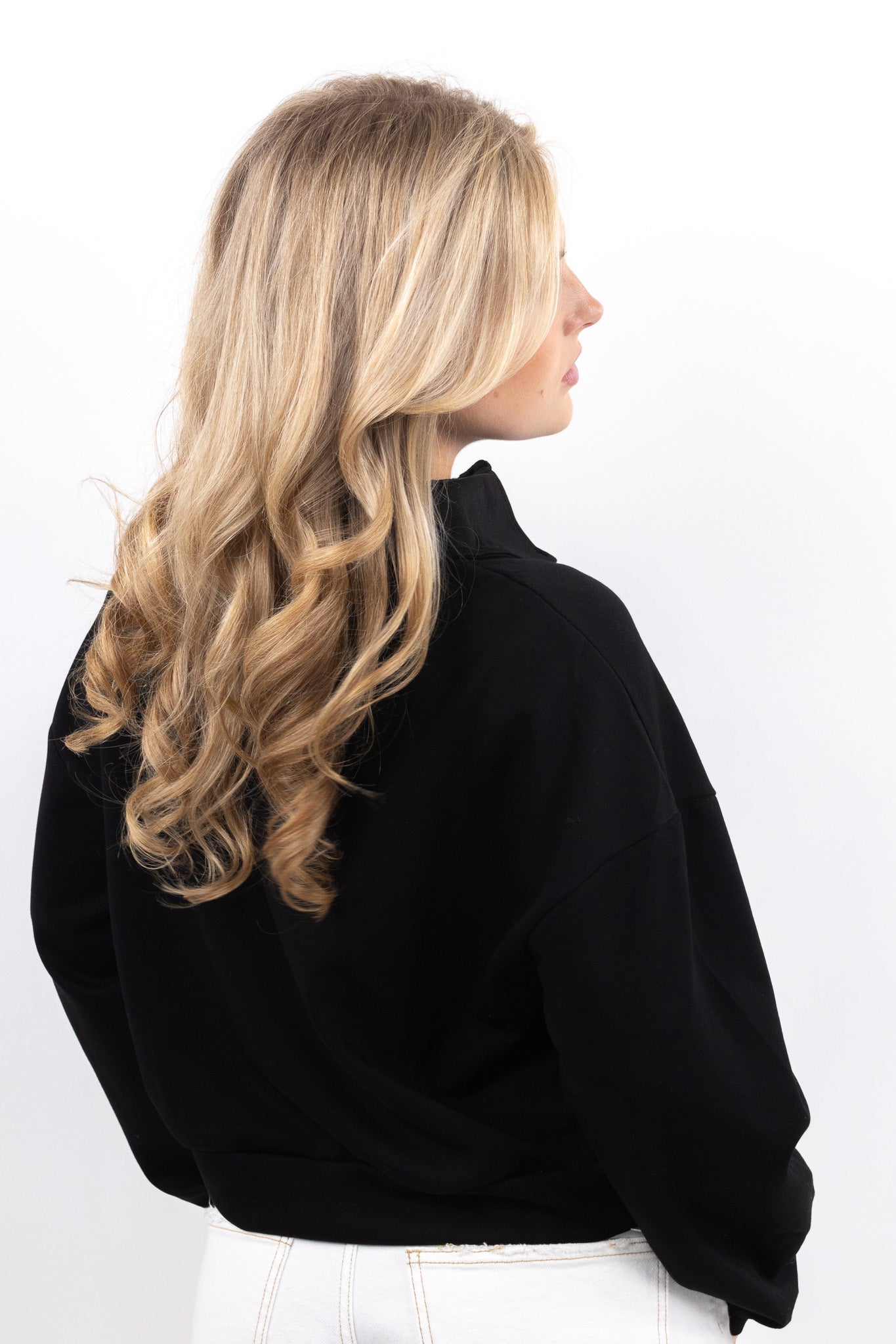 Relaxed Polo Sweatshirt