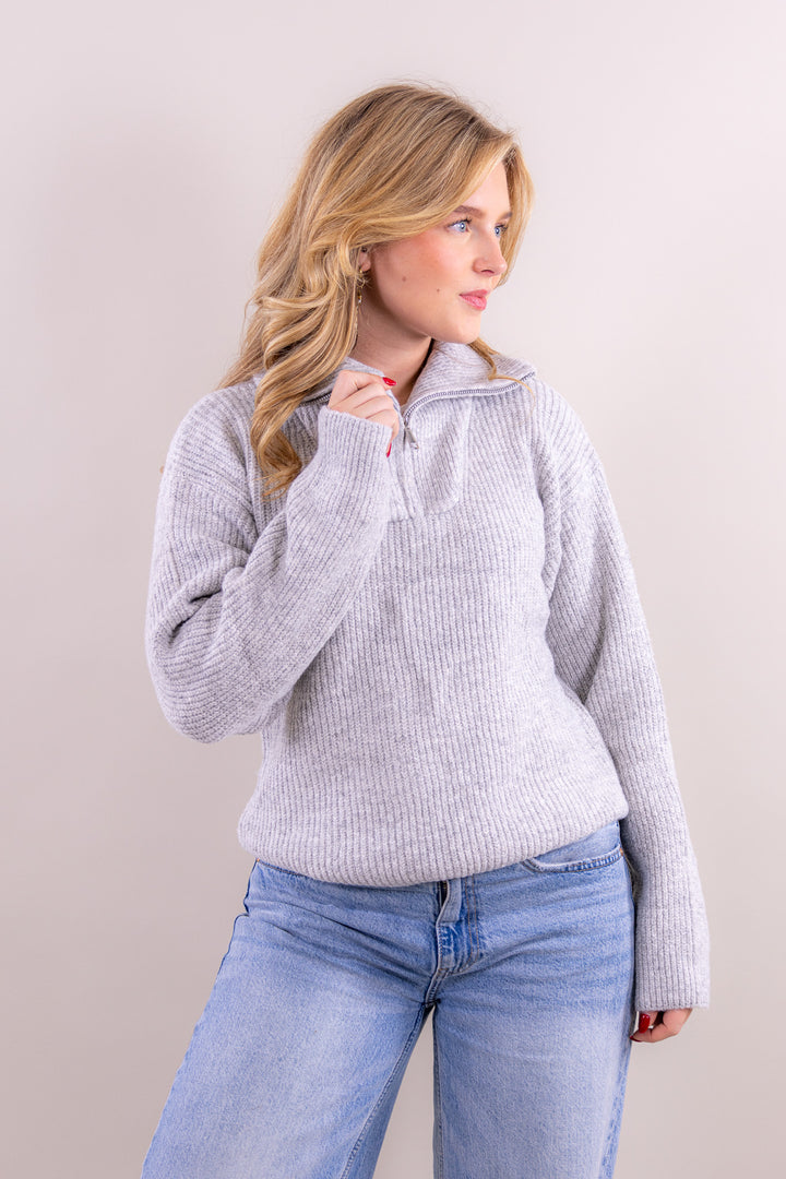 Nica zipper knit