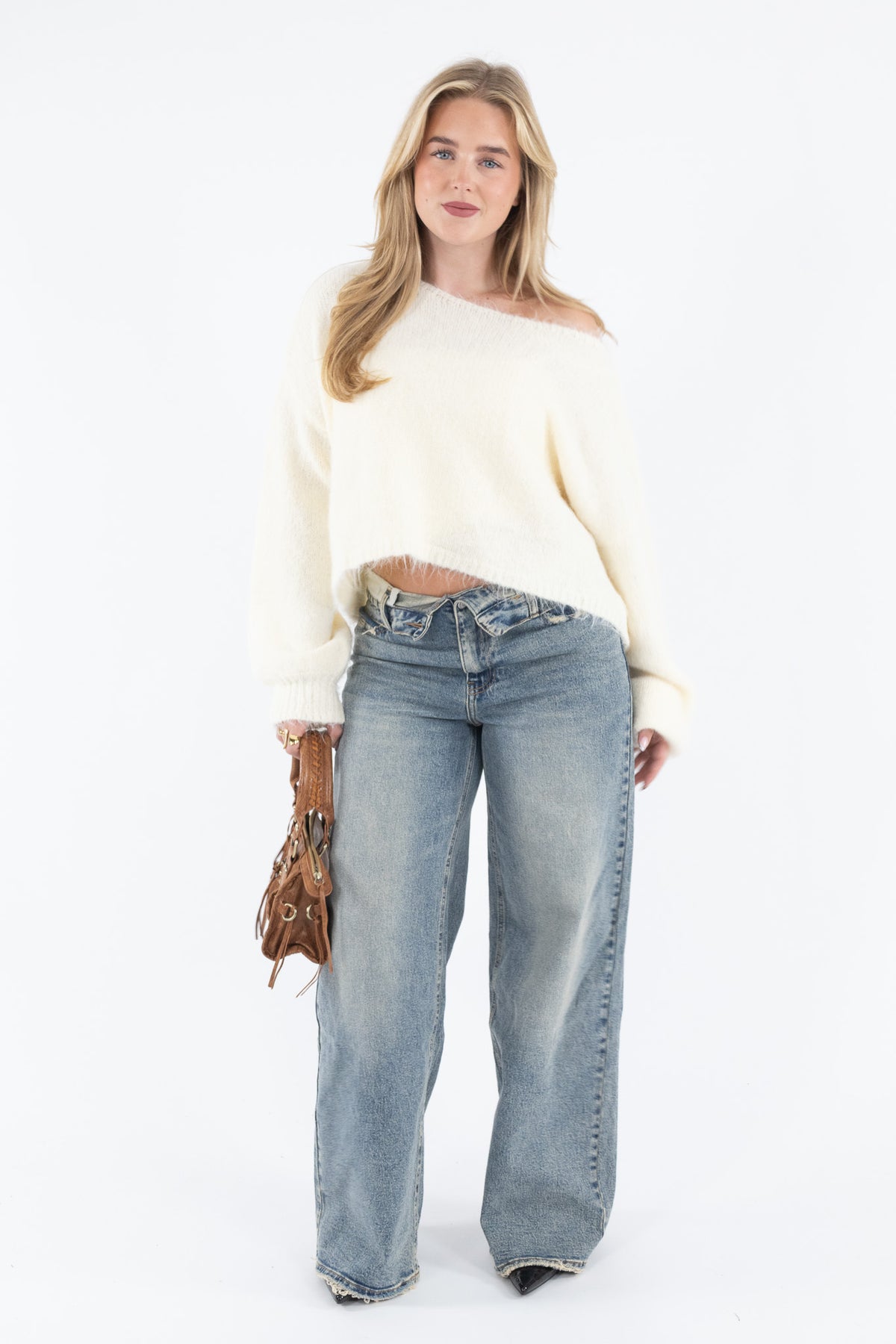 Soft Off Shoulder Knit