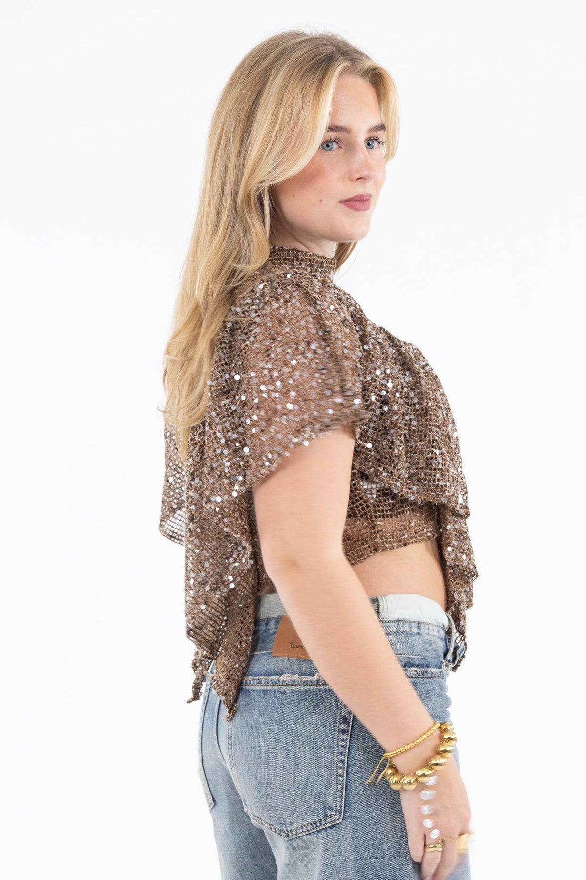 Night Out Sparkle Top
