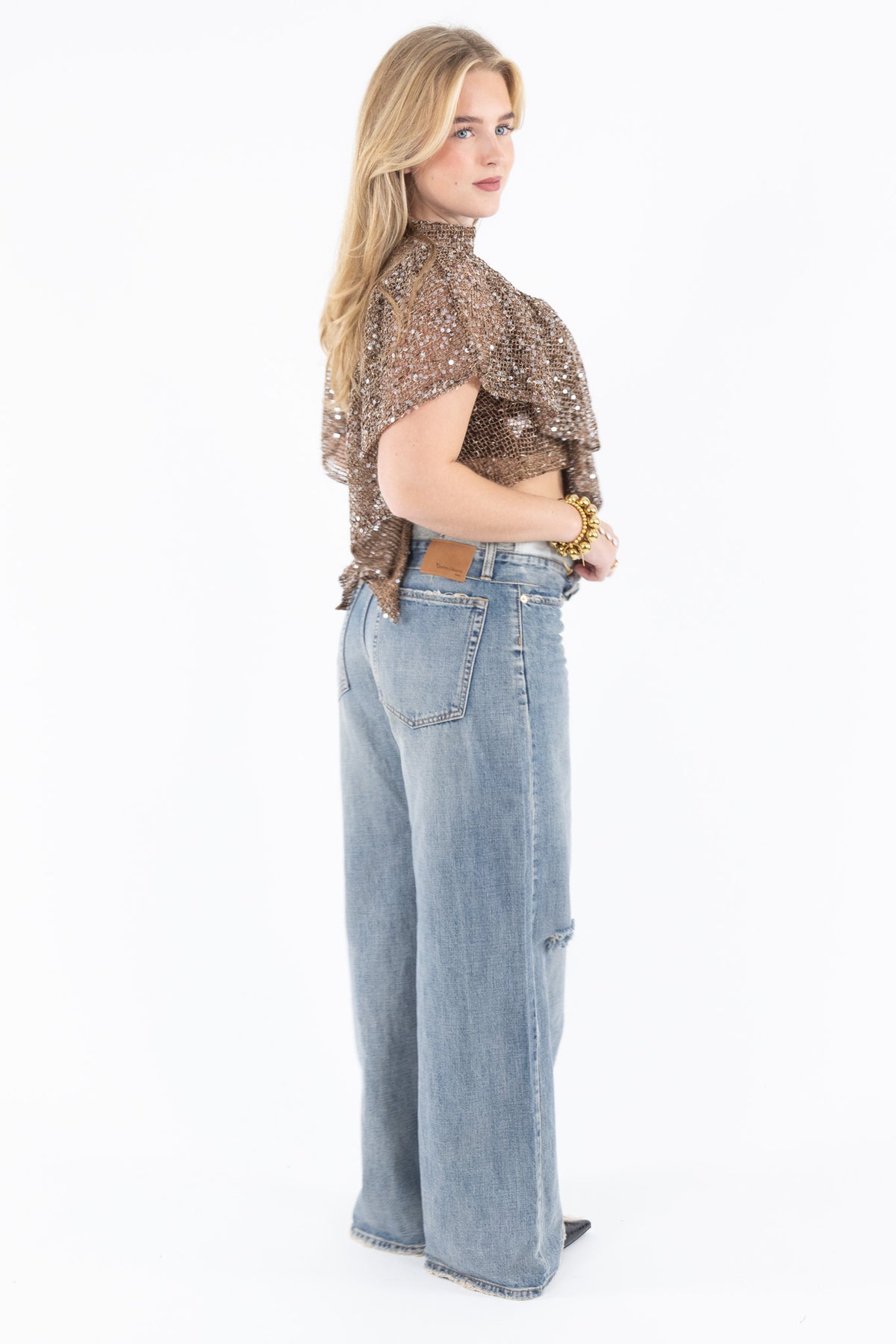 Night Out Sparkle Top
