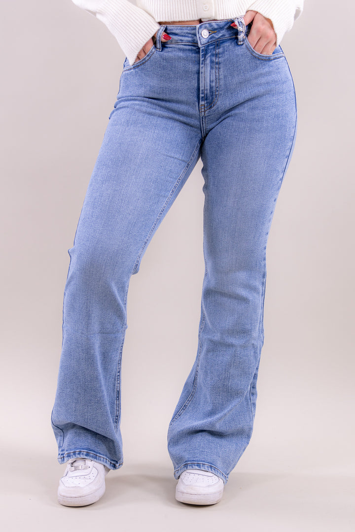 Lina flared jeans - stretch