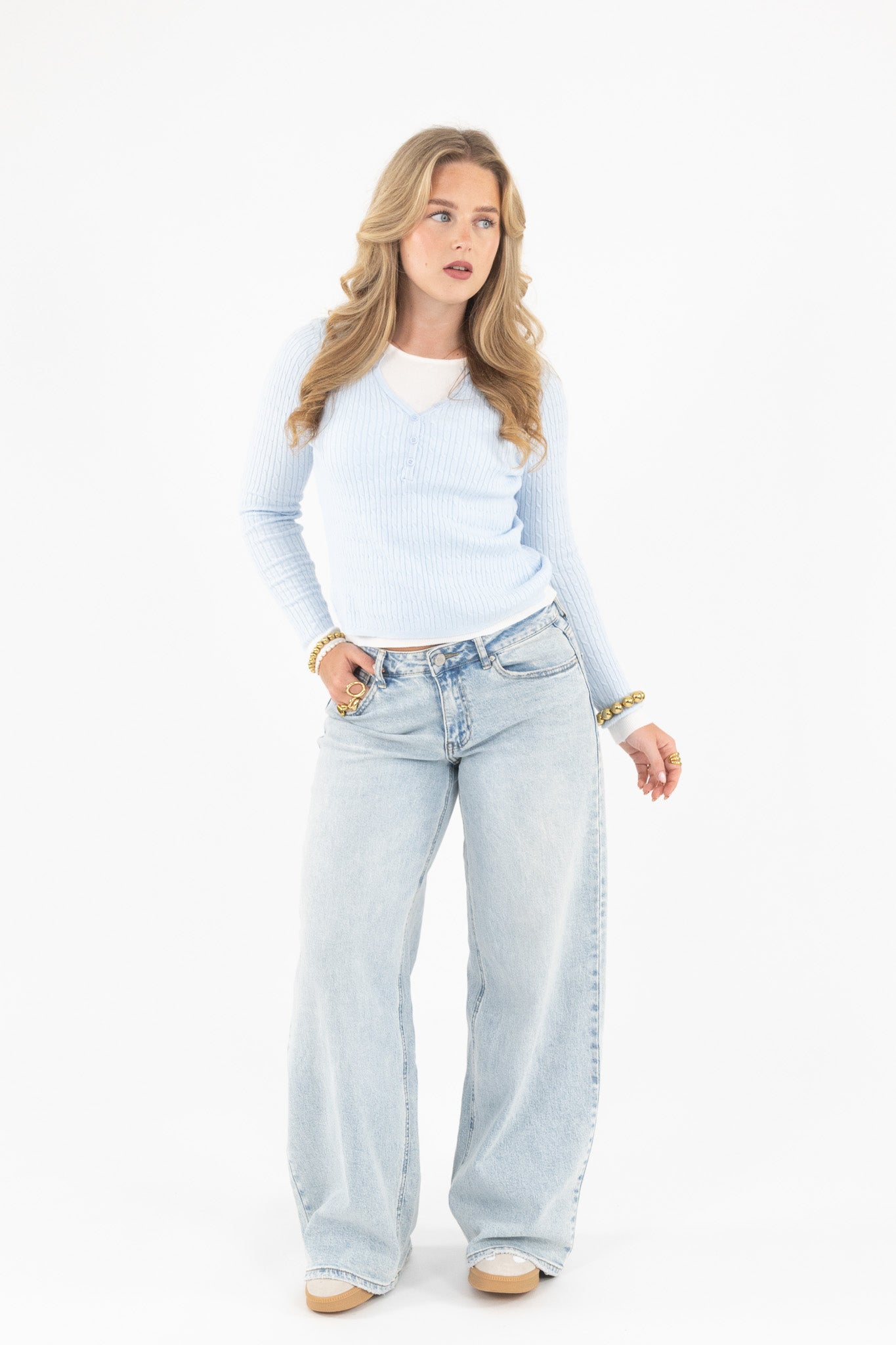 Layered Rib Knit