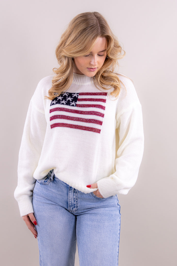 Usa knit sparkling