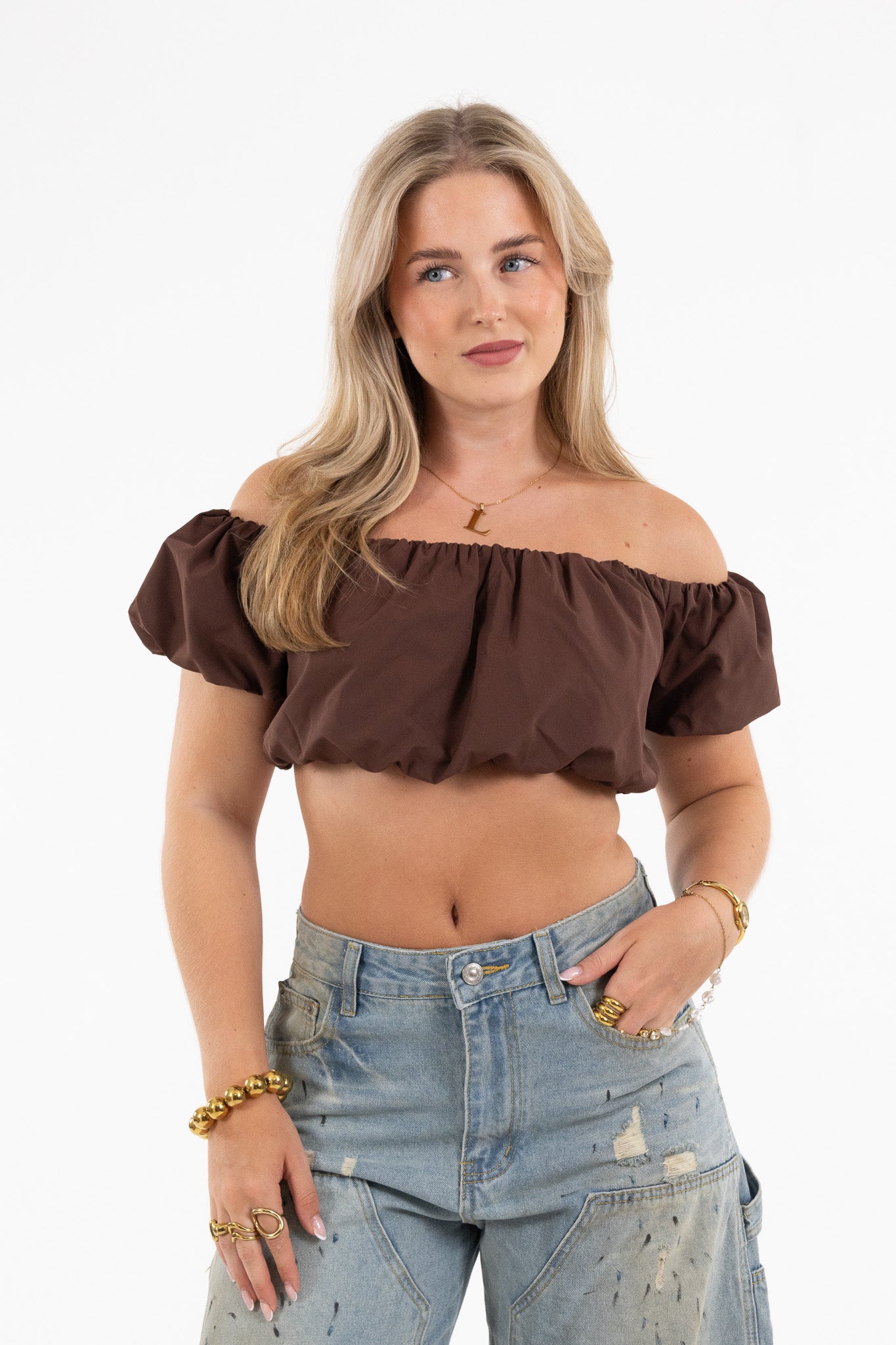 Romantic Off Shoulder Top