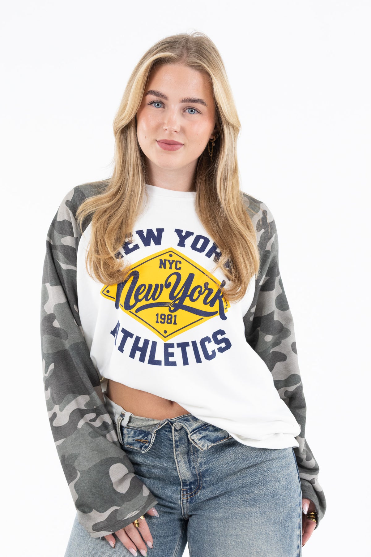 NYC Camo Sweater