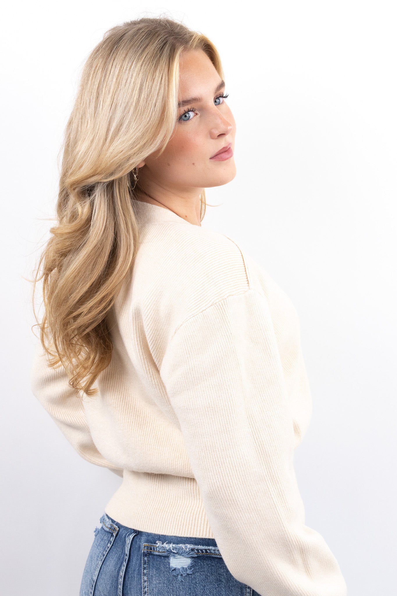 Sculpted Knit Cardigan