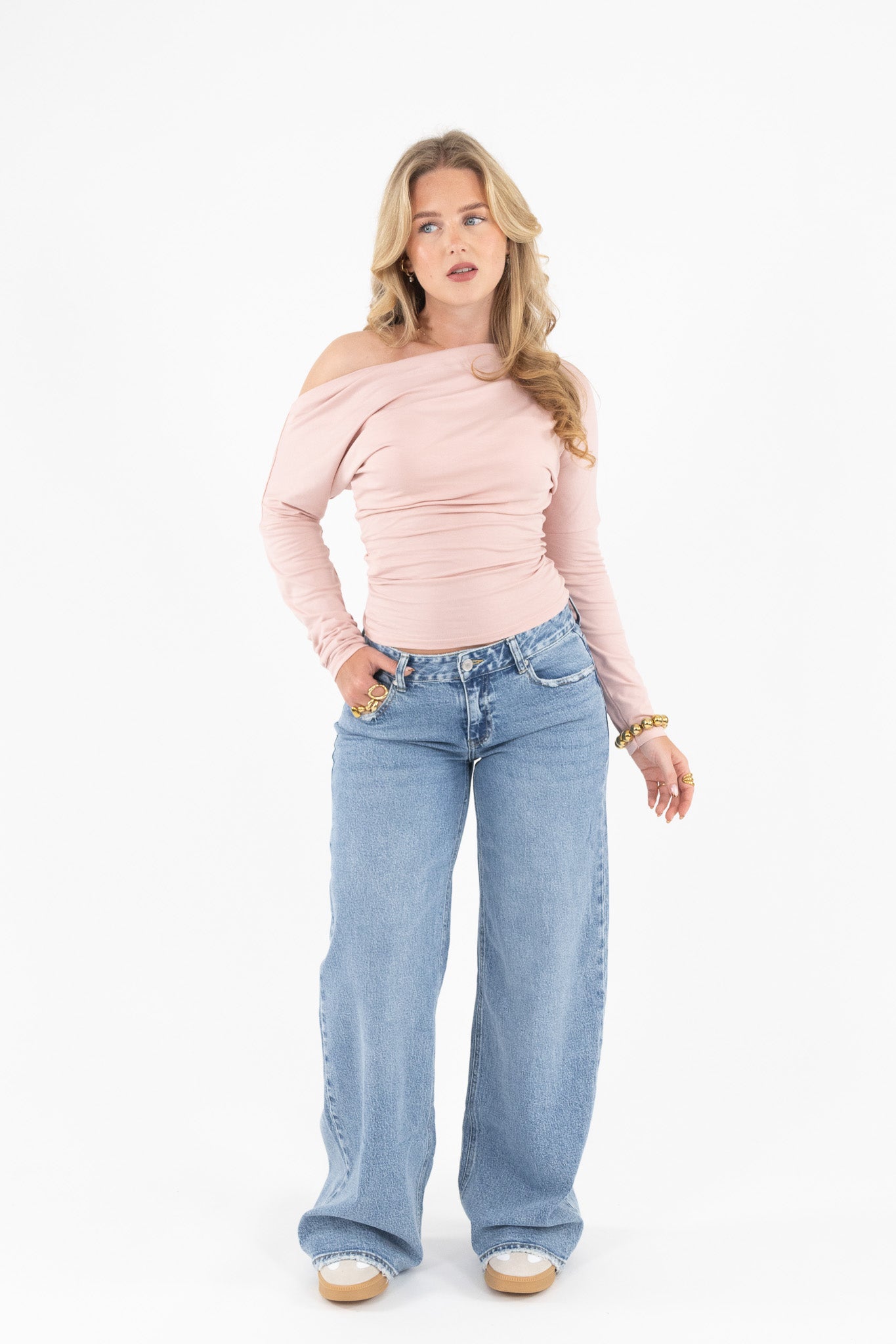 Tailored One Shoulder Top