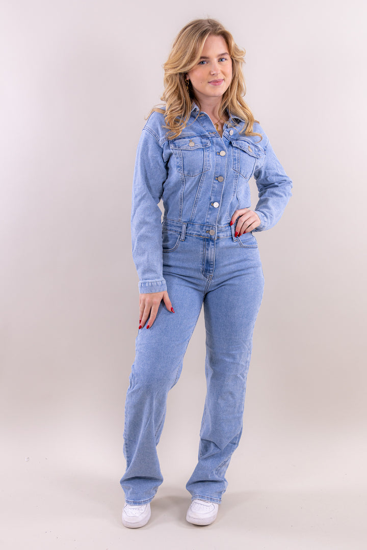 Milou denim suit