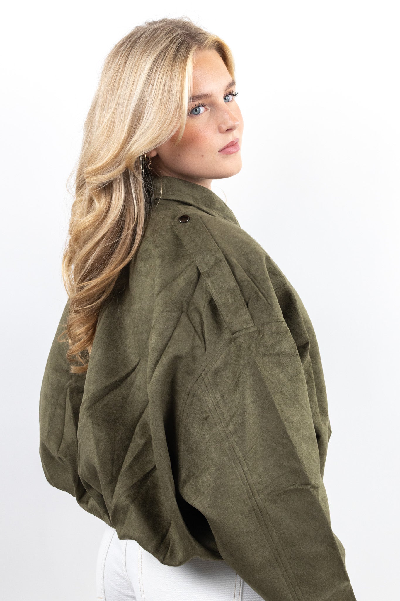 Suede Look Jacket