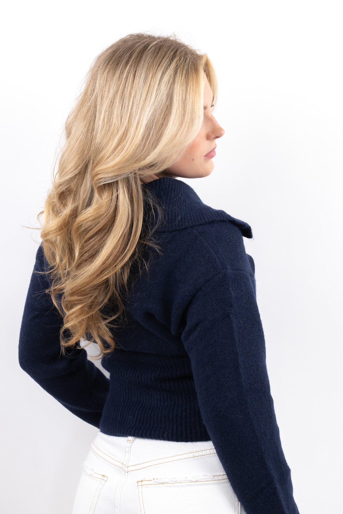Soft Knit Polo Sweater