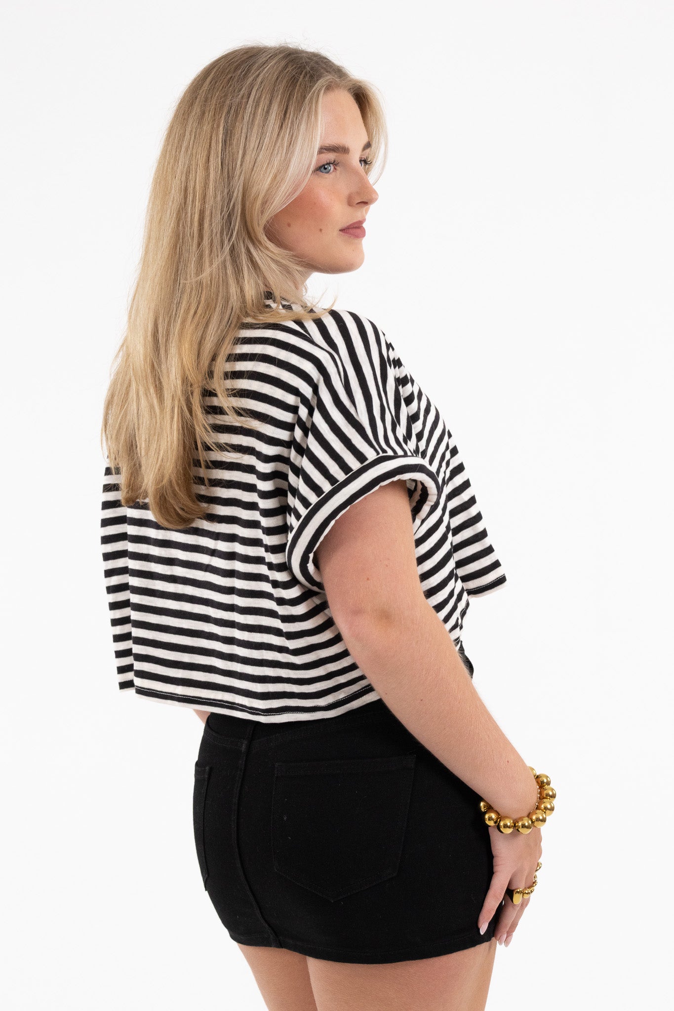 Boxy Shoulder Pad Tee
