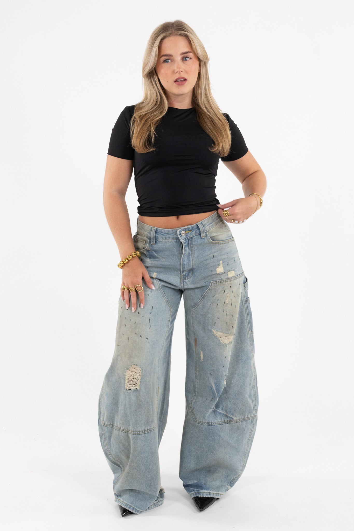 Fitted Short Sleeve Top