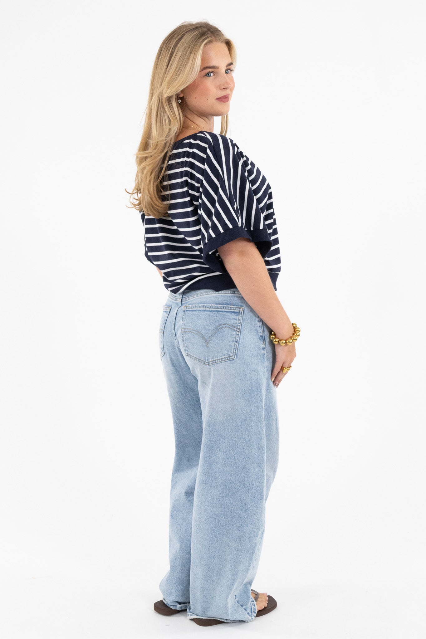 Oversized Stripe Top