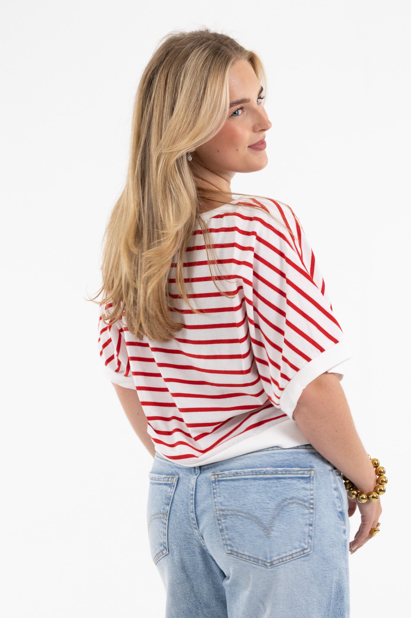 Oversized Stripe Top