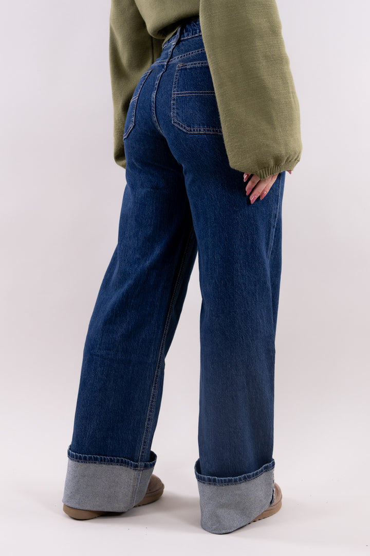 Diede wide leg jeans - no stretch