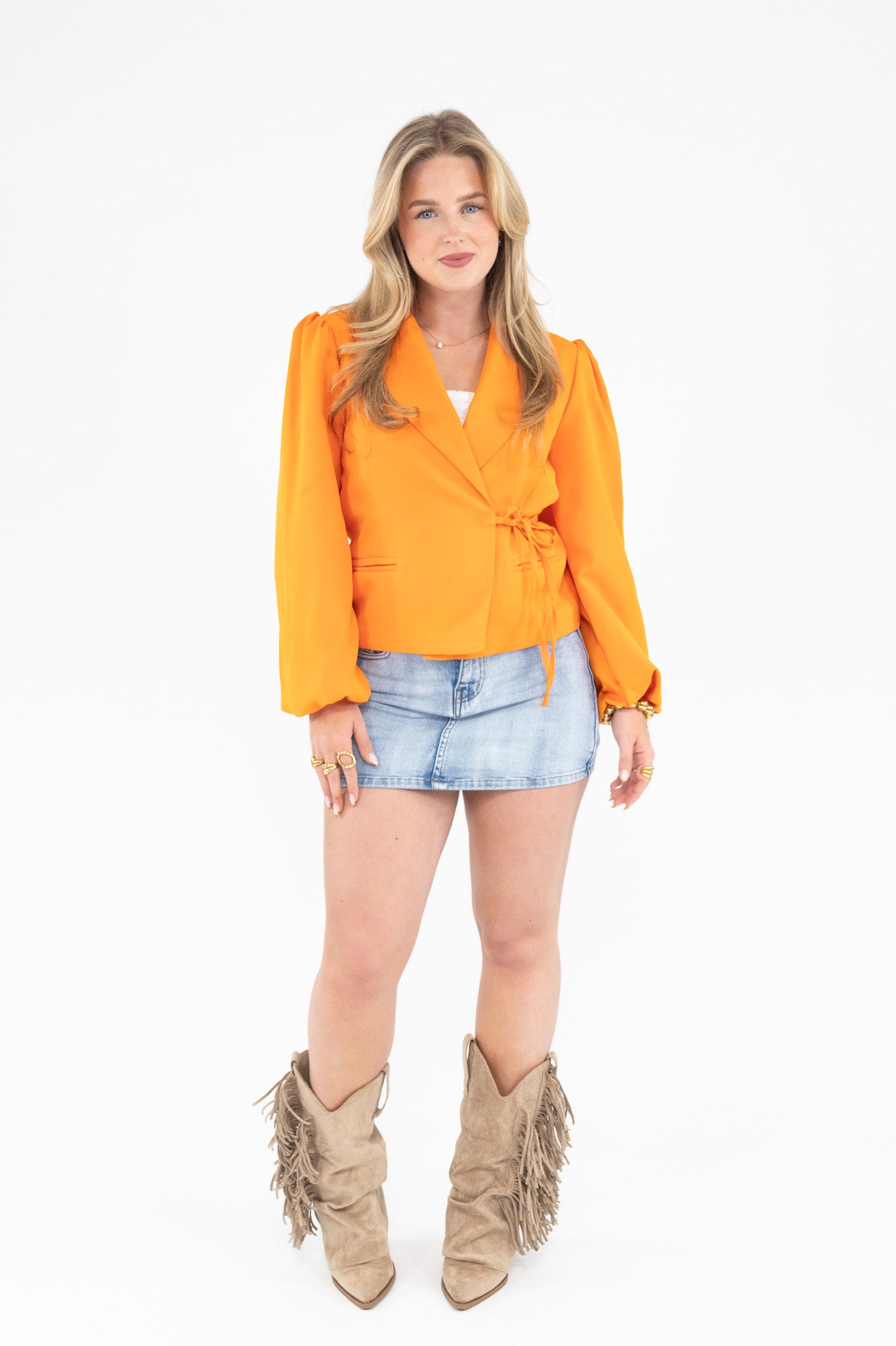 Jane Wrap Blazer