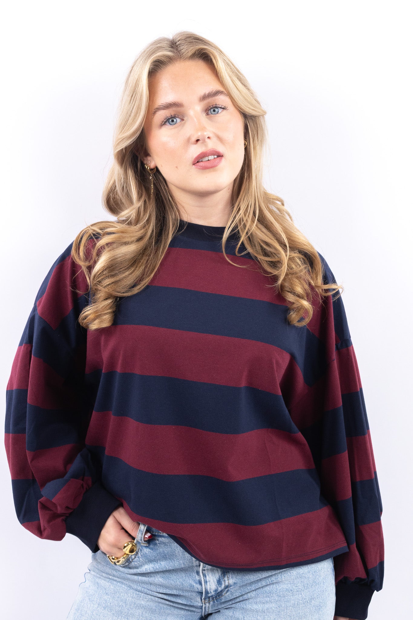 Retro Lines Sweater
