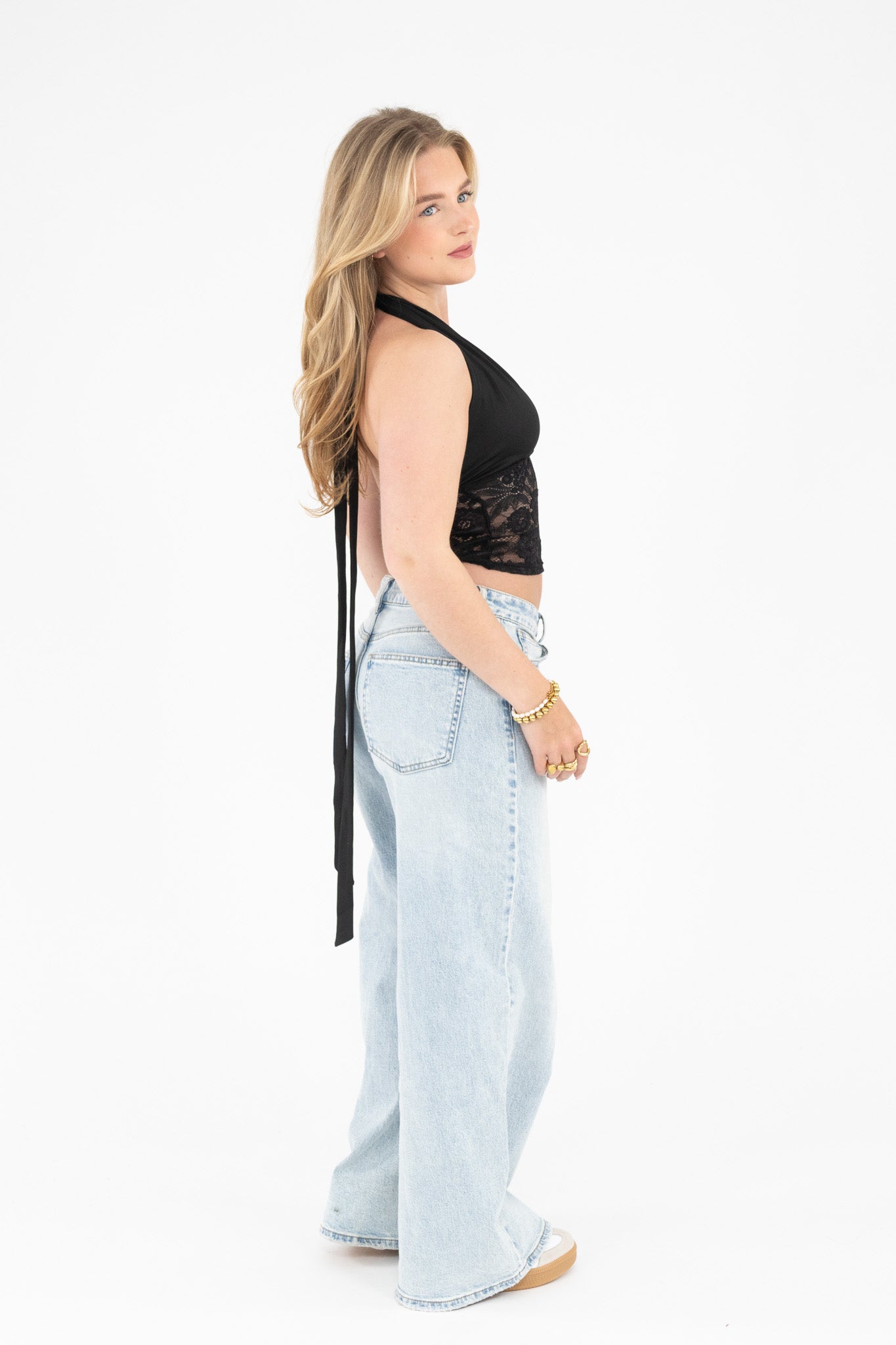 Lace Halter Top