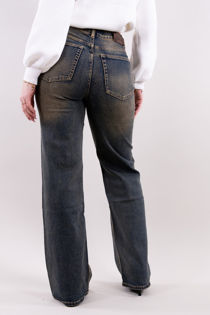 Sammy vintage wide leg jeans - stretch