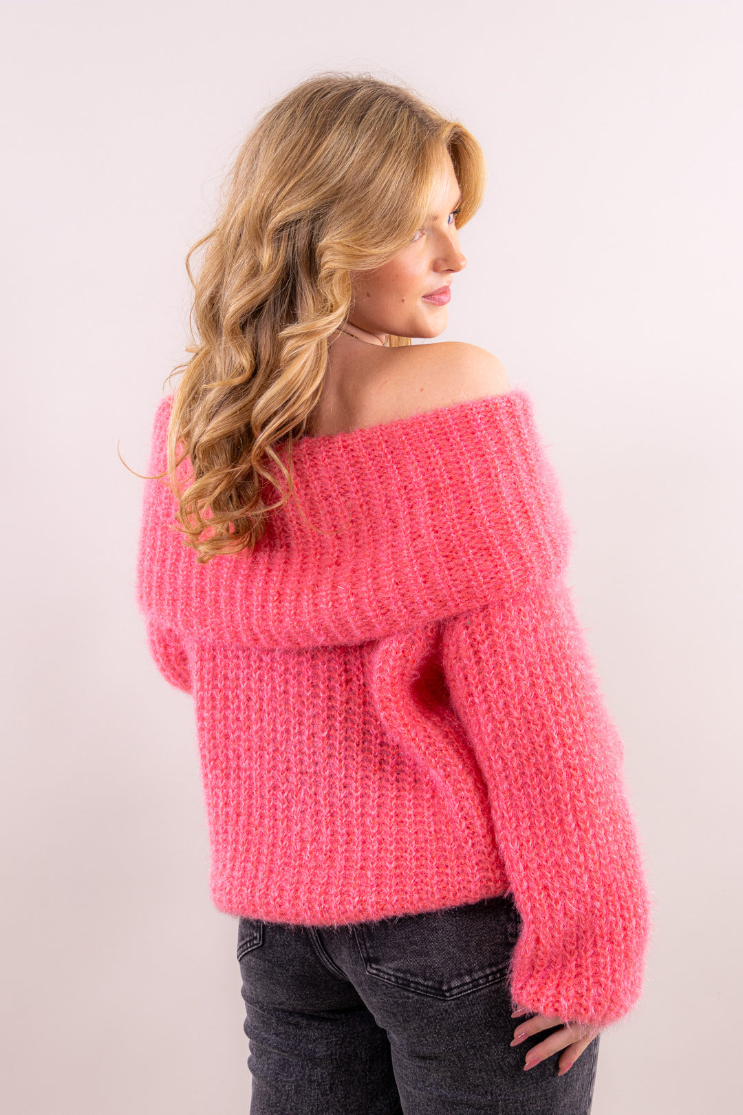 Luna off shoulder knit