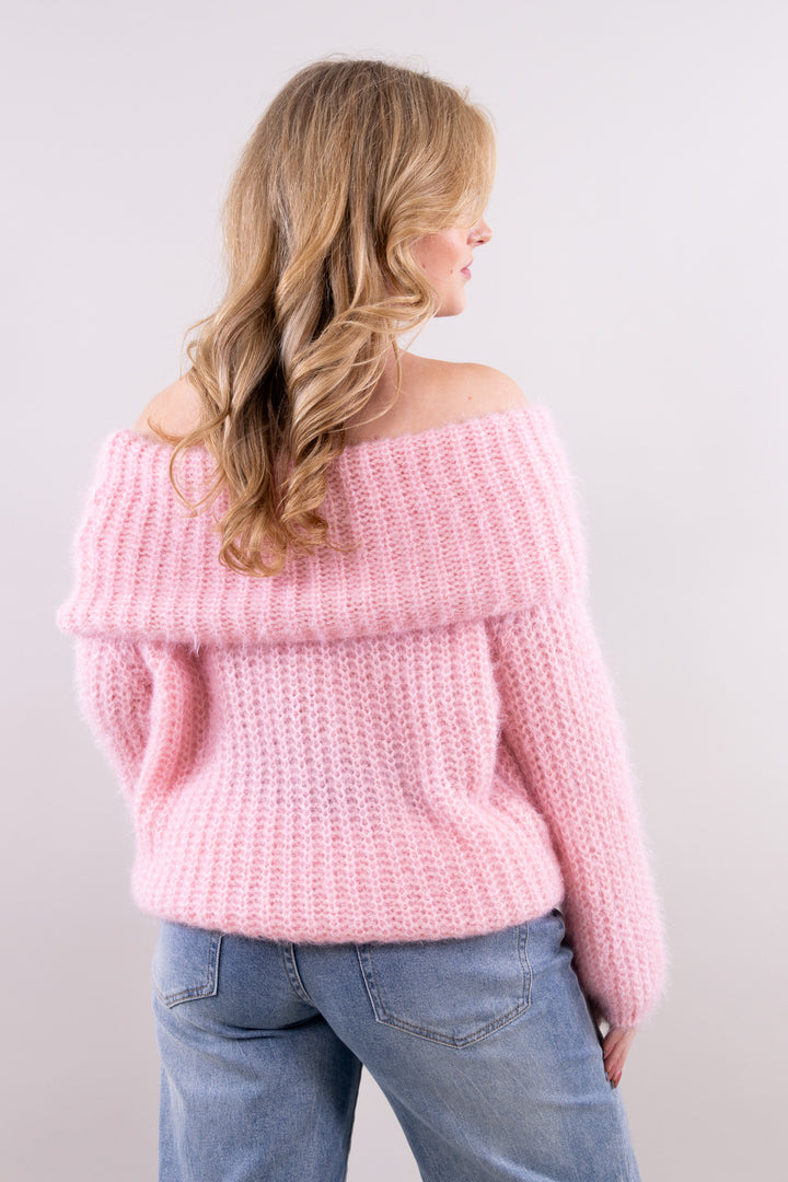 Luna off shoulder knit