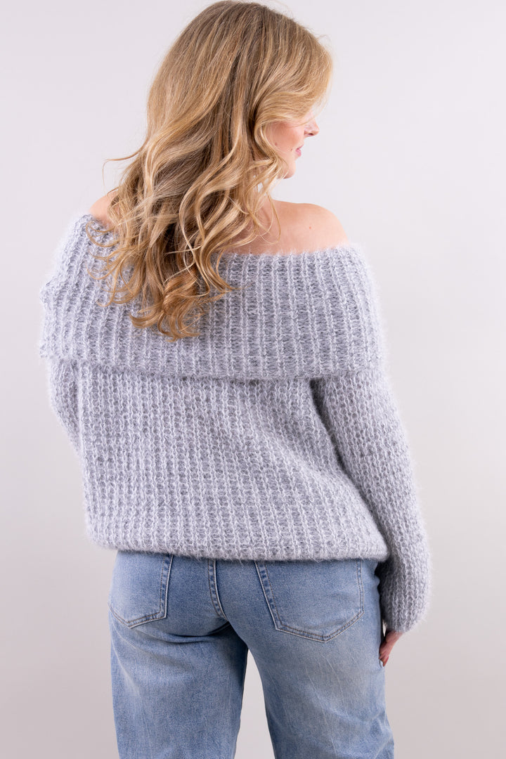 Luna off shoulder knit