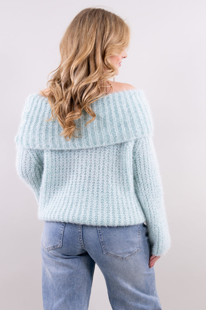 Luna off shoulder knit