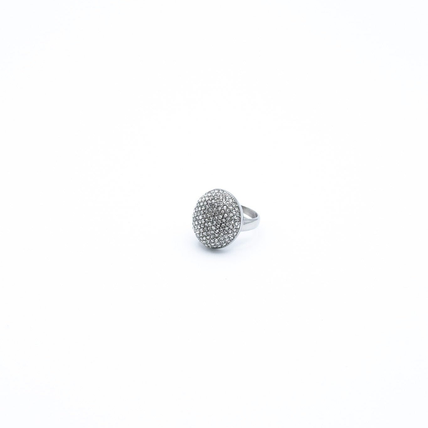 Glitter Oval Ring